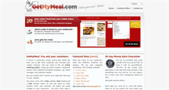 Desktop Screenshot of getmymeal.com