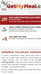 Mobile Screenshot of getmymeal.com